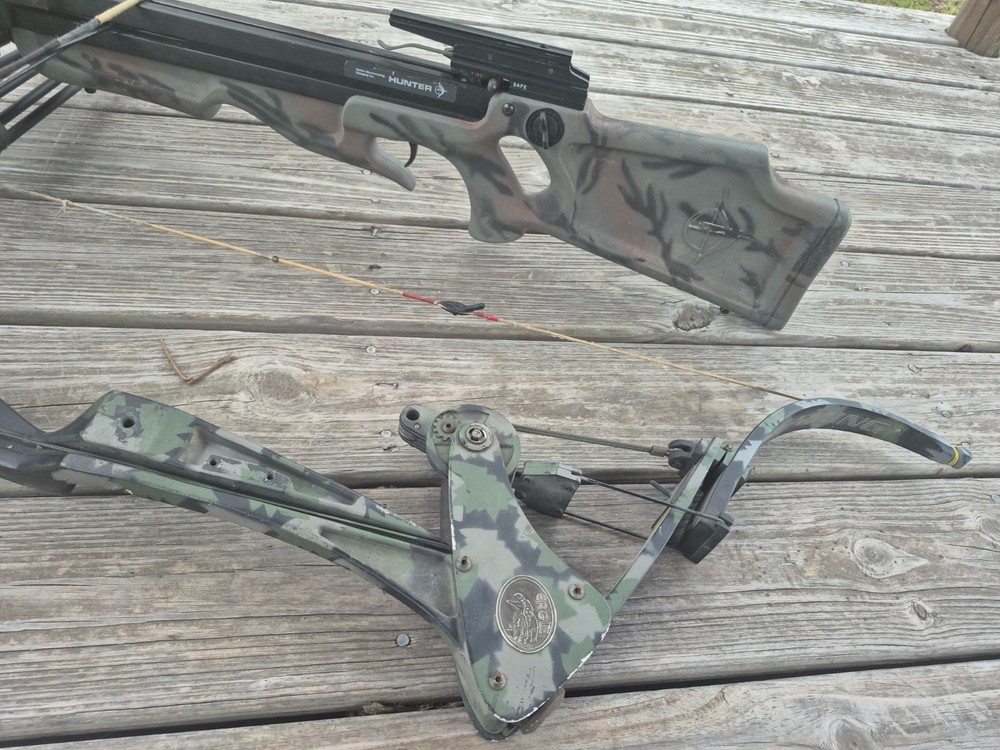Horton Crossbow, Eagle compound bow, and Bolts