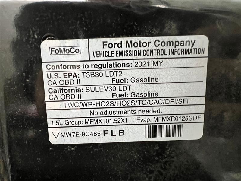 2021 Ford Escape Windshield Mounted Camera/Projector 2402994