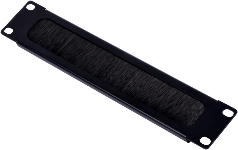 10" 1U Brush Cable Management Panel for Deskpi Rackmate and Server Racks