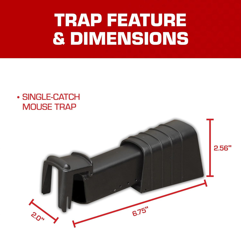 Live Catch Mouse Trap (Single Catch), 1 Trap