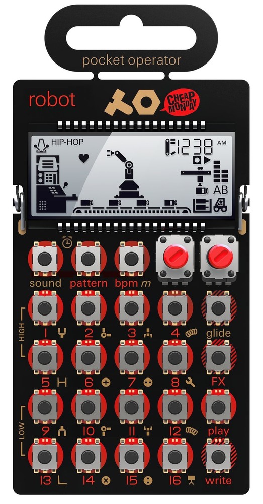 Teenage Engineering Pocket Operator 8bit Synth PO-28 robot [Regular Imported Pro