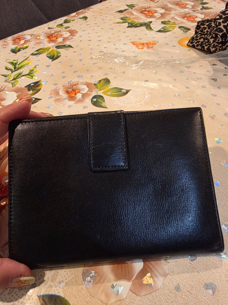 Ballys Black Leather Wallet