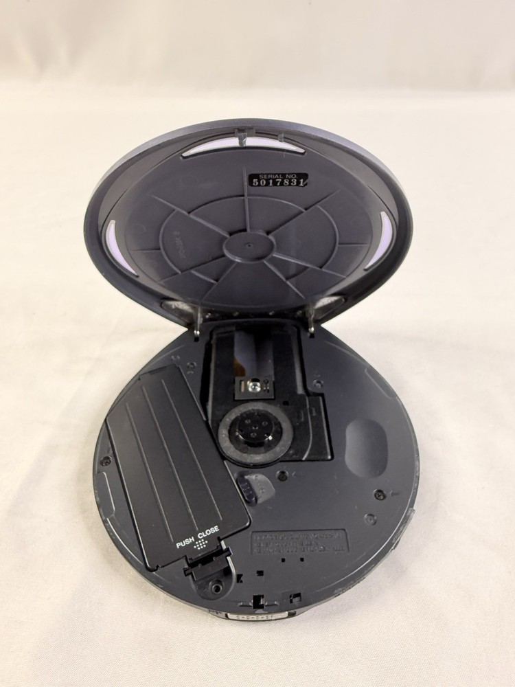 Sony D-EJ825 Portable CD Player And Adapter Working Condition, Needs Batteries