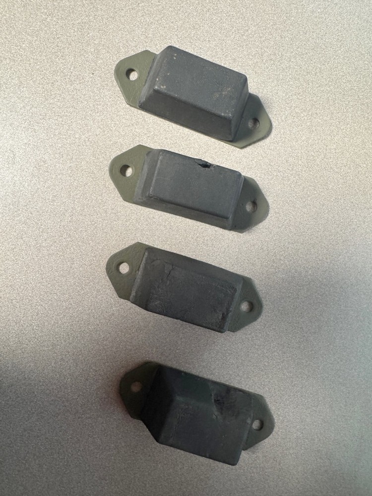 G503 Jeep Willys MB Axle Bump Stop Set of 4 Original WWII