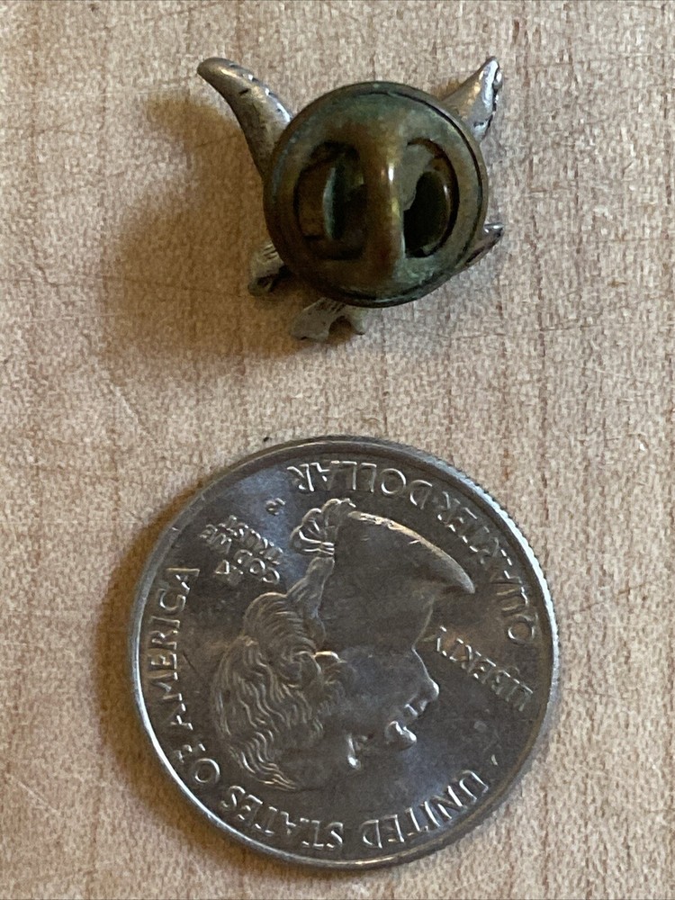 Vintage Silver Tone Eagle Lapel Pin