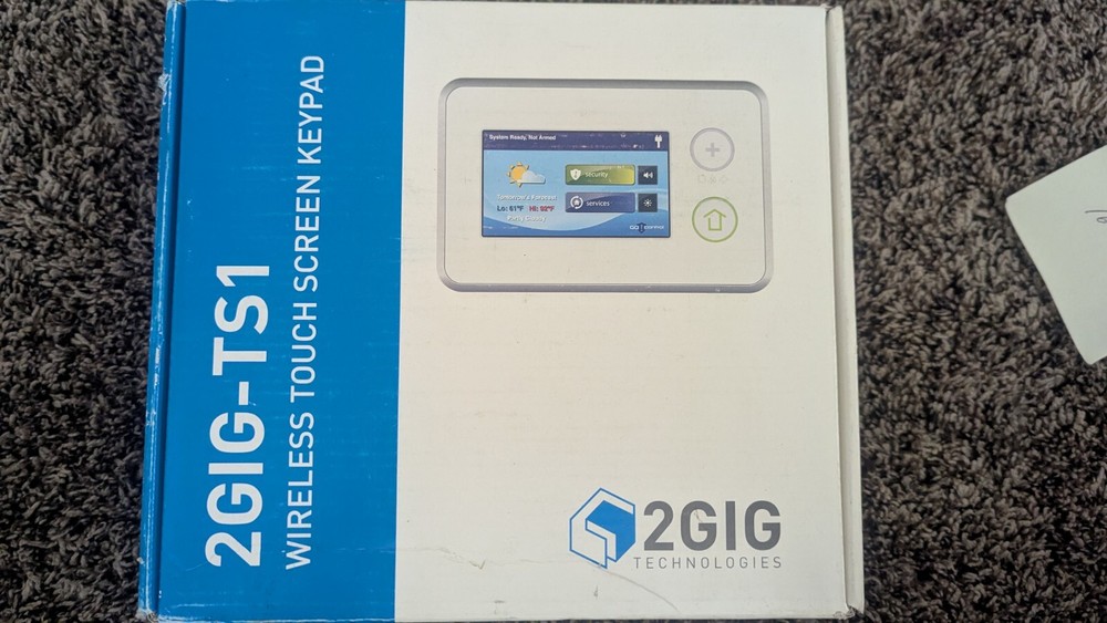 2GIG-TS1-E Wireless Touch Screen Keypad