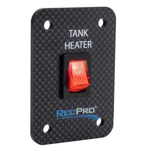 RV Toggle Switch | RV Tank System Control Panel Switch | Gang Kit 1 Toggle