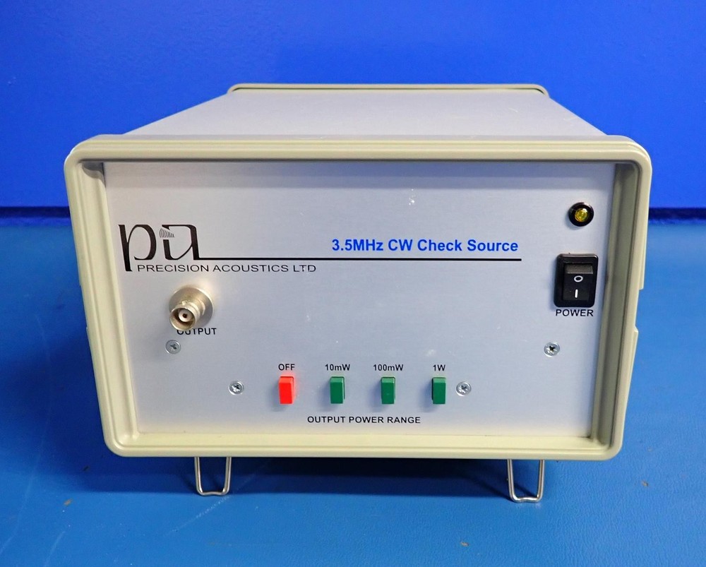 PRECISION ACOUSTICS 3.5MHZ CW CHECK SOURCE