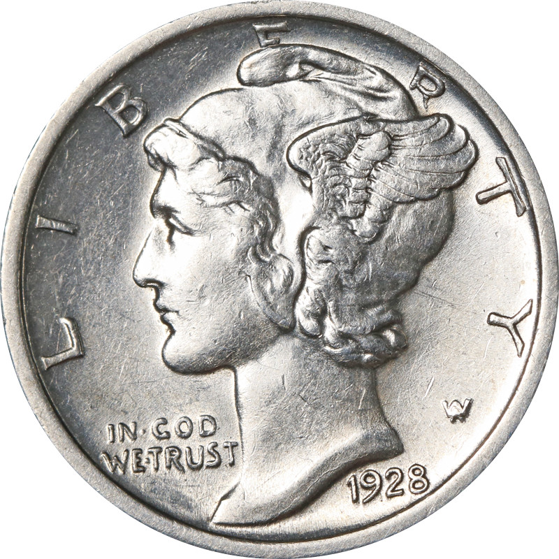 1928-D Mercury Dime