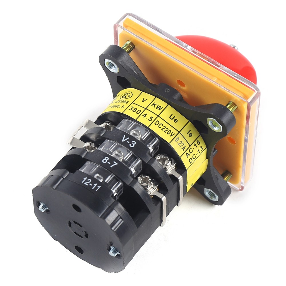 Bridgeport Milling Machine Switch Forward & Reverse 3 Phase Motor Mill Switch