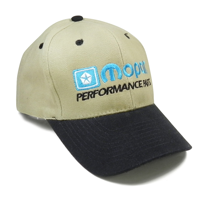 Mopar Performance Beige Black Baseball Cap