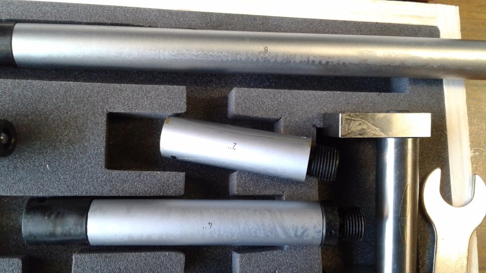 2 - 20" PRECISION INSIDE MICROMETER #400-220-NEW