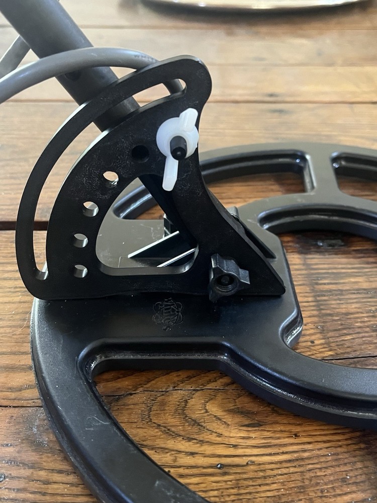 Metal Detector Coil Fully Adjustable Revised Steadying Bracket & Hardware