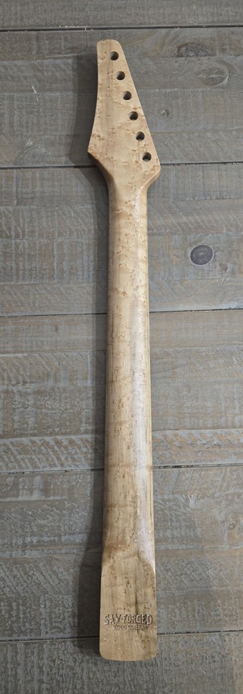 Guitar Neck, Birdseye Maple on Birdseye Maple