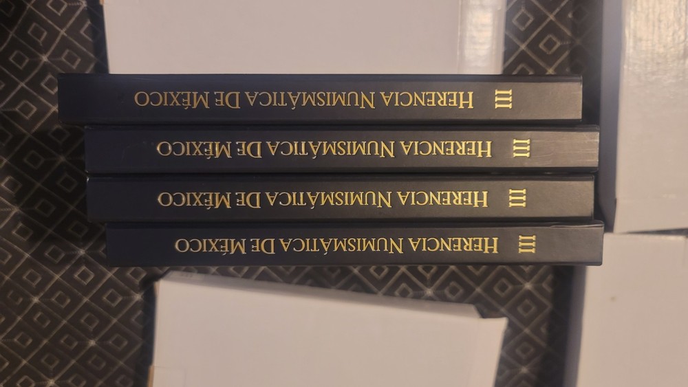 Herencia Numismatica Vol 3.,  4 cajas vacias