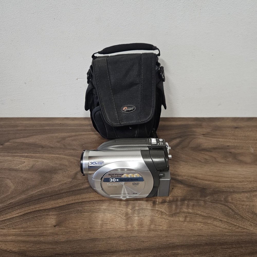 Panasonic VDR-D150EB Camcorder Silver Working