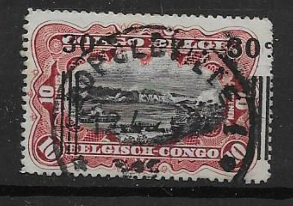 Congo - 1921 - COB 89 - SCOTT 68 - Perforation 15 - Used -