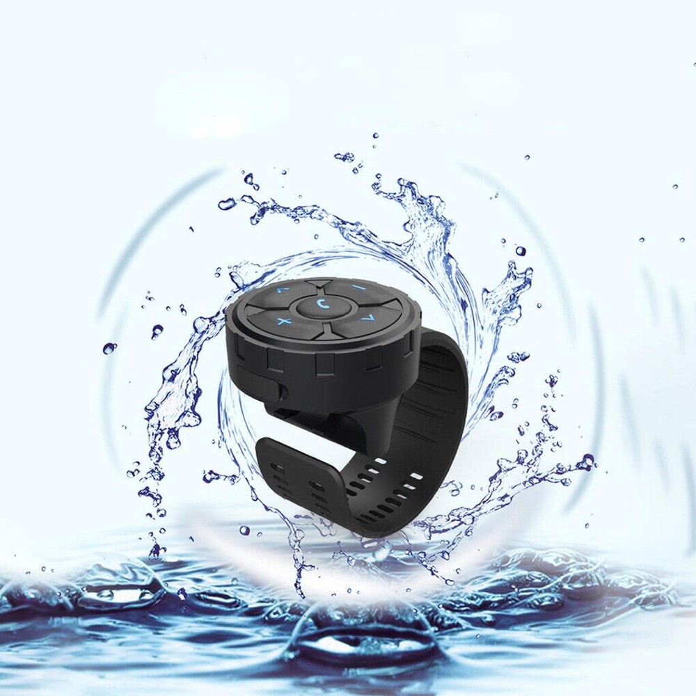 Wireless Bluetooth Motorcycle Steering Wheel Media Remote Control Waterproof k
