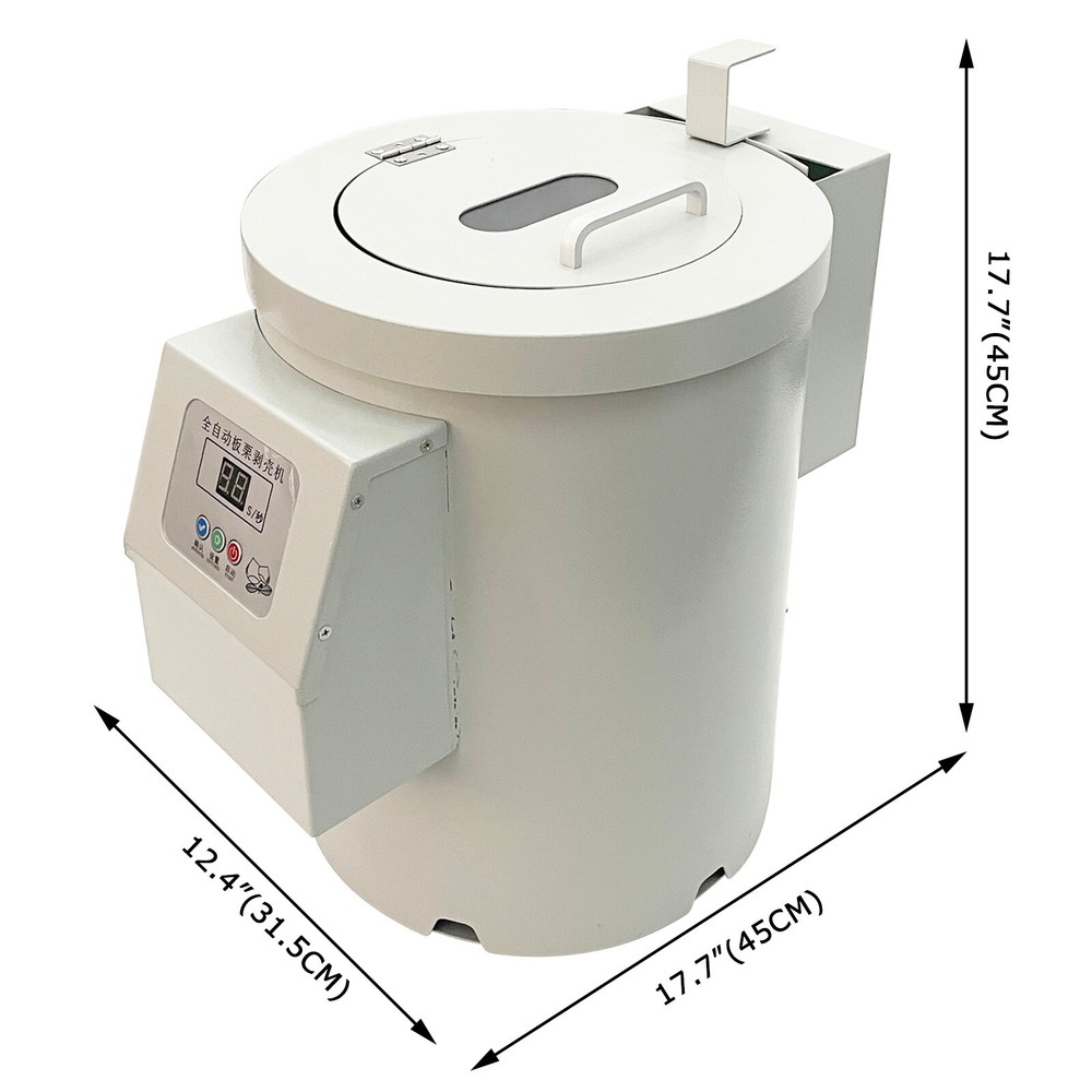 Electric Chestnut Peeling Machine Auto Chestnut Kernel Peeler Sheller 14 Blades