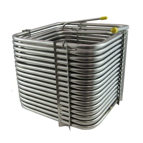 NEW Jockey Box Cooler for Beer - 2 Faucet, 5/16'' x 120' Stainless Coils, 48qt