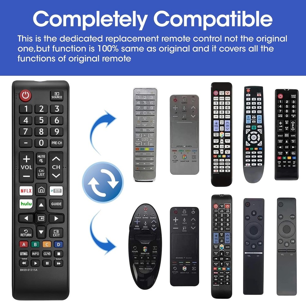 3 Pack Remote for All Samsung TV Remote, Replacement 3 pack samsung