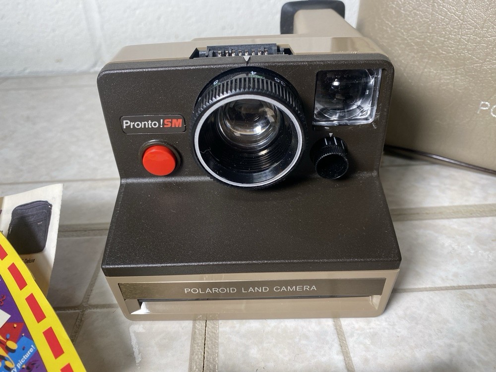 Polaroid Pronto! Land Camera SM Instant Camera UNTESTED