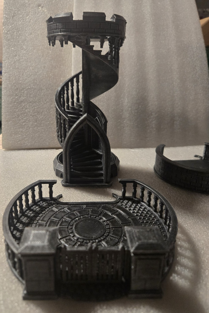 AUSPDICE DND Dice Tower - 36 Step Retro Color Tower *Read*