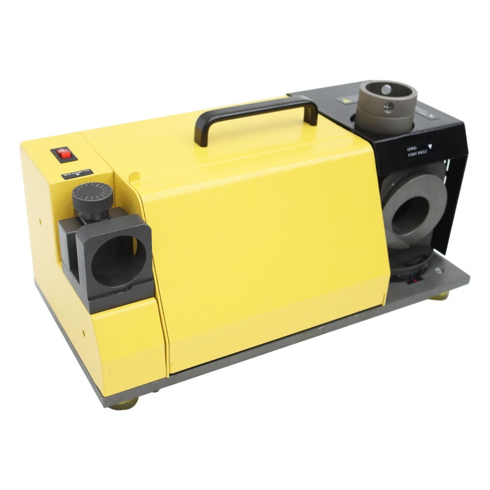 Drill Bits Sharpener 13-26mm Drill Bits Sharpener Equipment 4400rpm Yellow Color