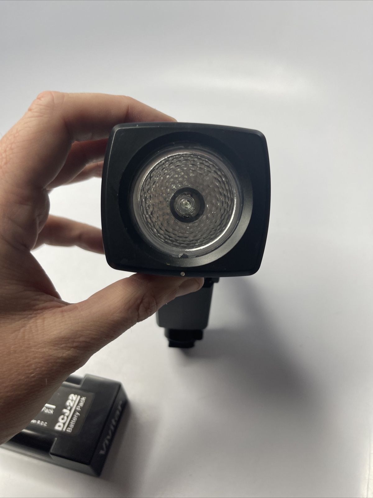 Vivitar IVL-1 Video Light And Battery Photography Lighting Nice Condition