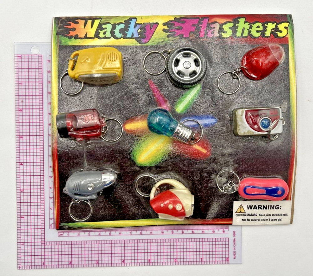 Vintage Vending Display Board Wacky Flashers 0107