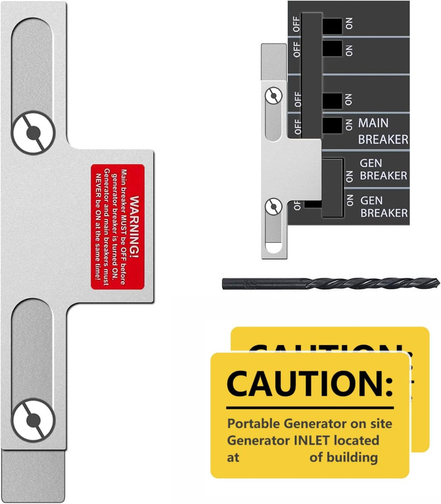 Generator Interlock Kit Compatible with Square D for Homeline Meter Main 150 or