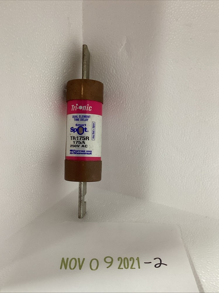 Ferraz Shawmut TR175R Smart Spot Trionic Dual Element Time Delay 175A 250V-used