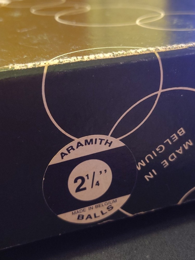 Vintage Aramith # 6 Green Solid Pool Ball Billiard 2 1/4” Replacement Belgium