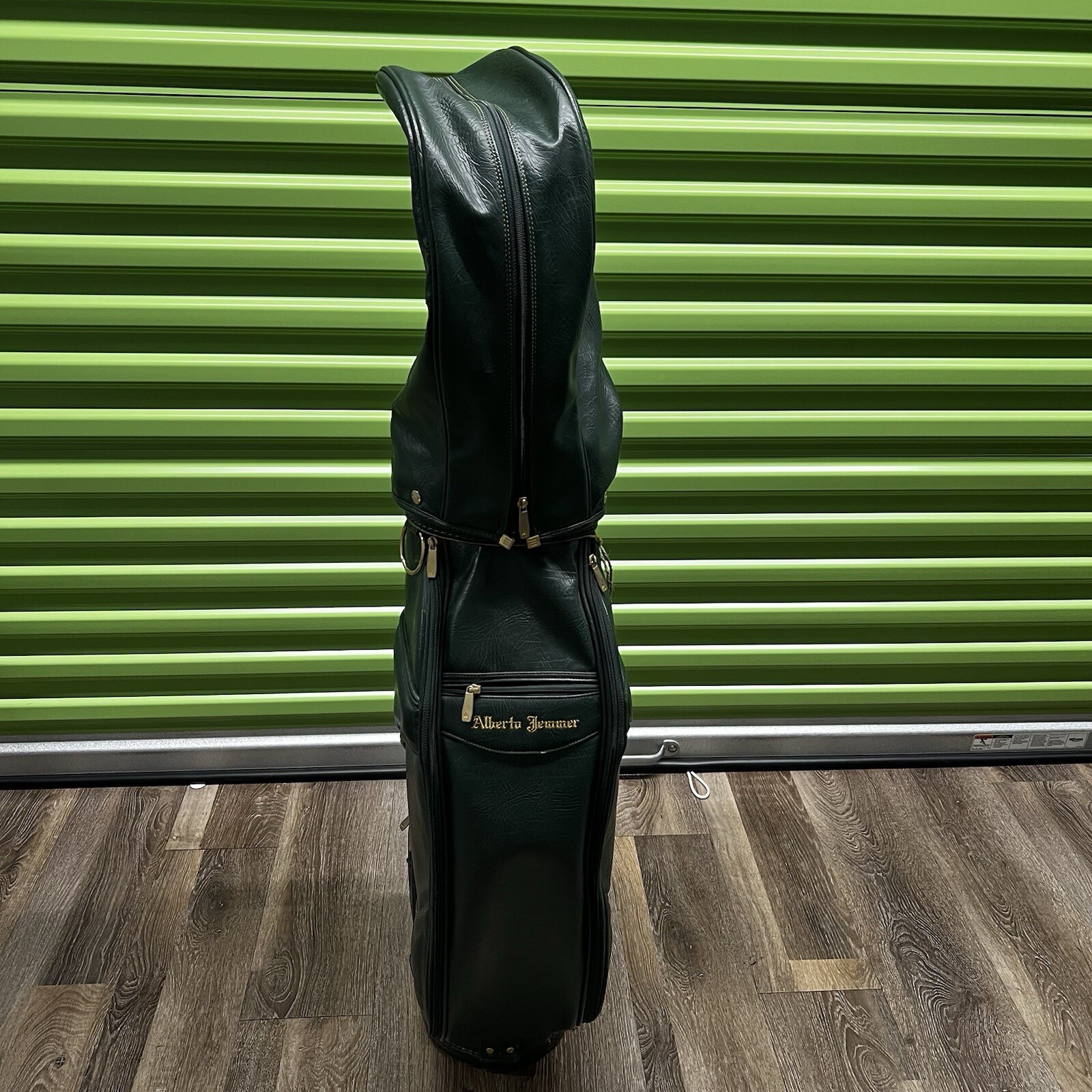 VTG Alberto Jemmer London Golf Club Prestige Members Golf Bag RARE Green