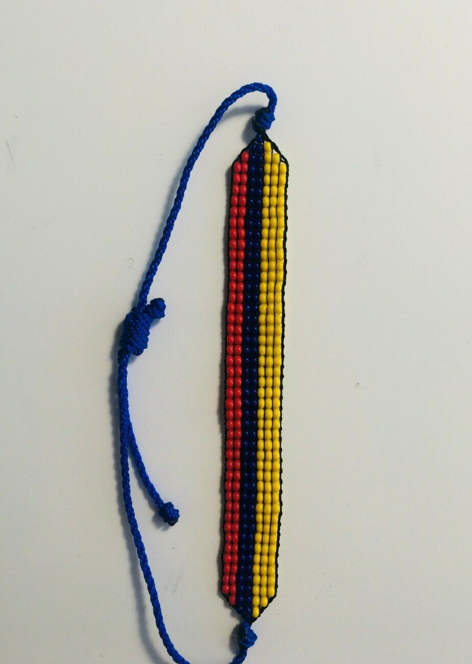 Colombian Flag Colors /Adjustable Bracelet / Pulseras Colombianas
