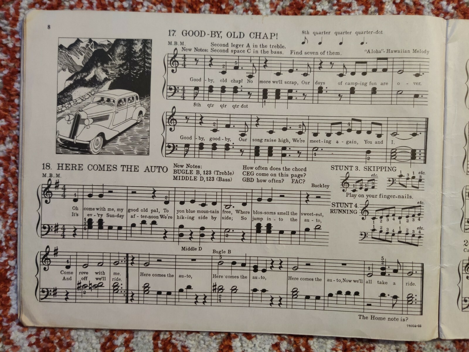 Mary Bacon Mason Vintage Piano Instruction Sheet Music Boy Music