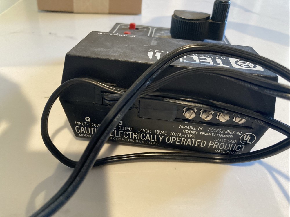 Tech ll Railpower 1400 Model Train Control *Untested*