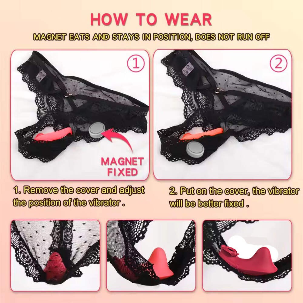 Cupid's Secrets Rose Panty Vibe