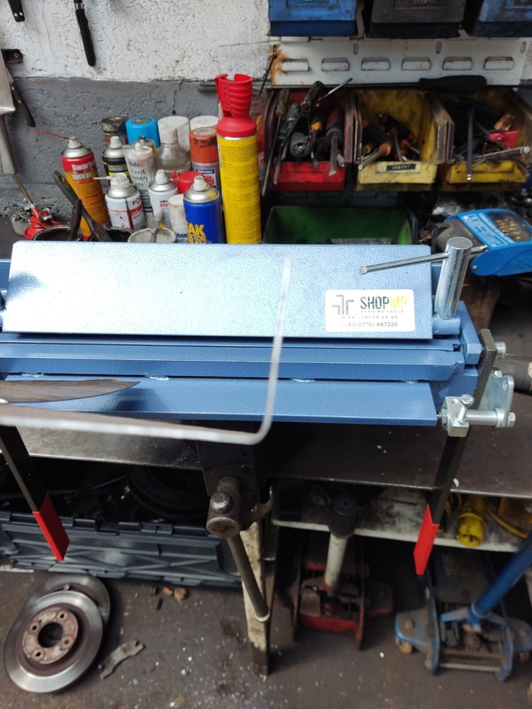 New sheet metal folder 400mm / 3mm + angular scale + angle limiter. Video, Free