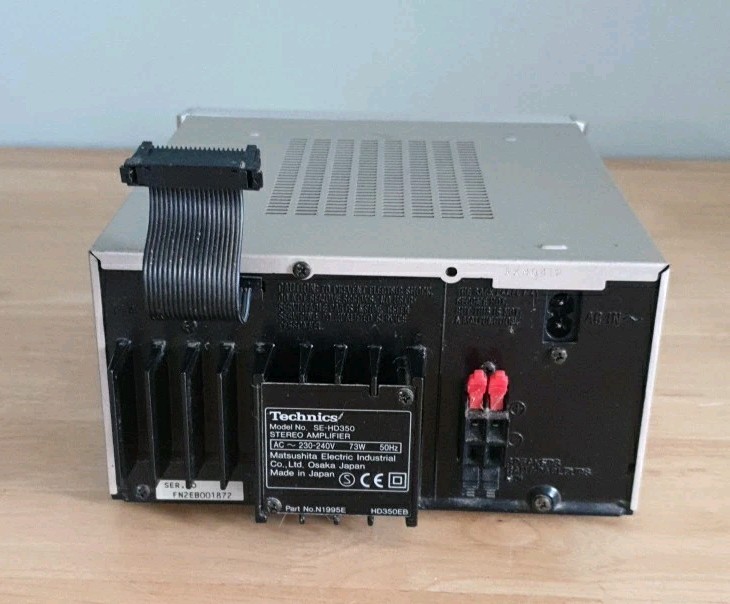 Technics SE-HD350 Stereo Amplifier Micro Component System Tested Working