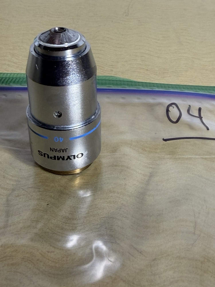 Olympus Microscope 40x Objective E A40 0.65 160/0.17