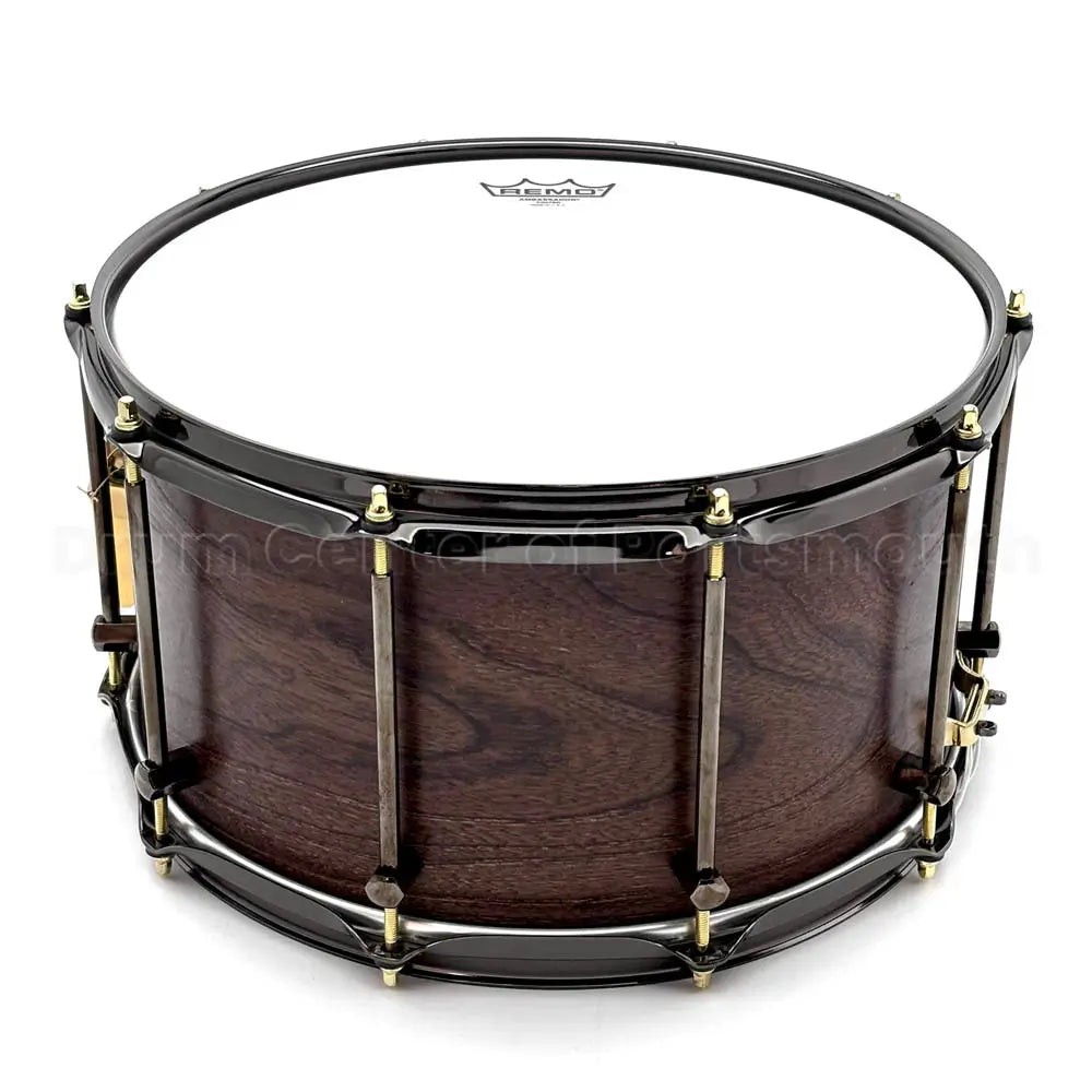 Noble & Cooley Solid Shell Classic Hackberry Snare Drum 14x8 Espresso Satin