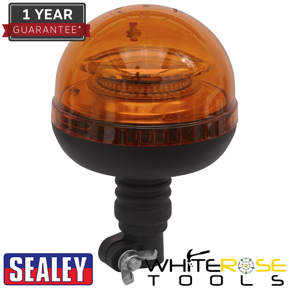 Sealey Warning Beacon 45 LED 12/24V Flexible Spigot Base