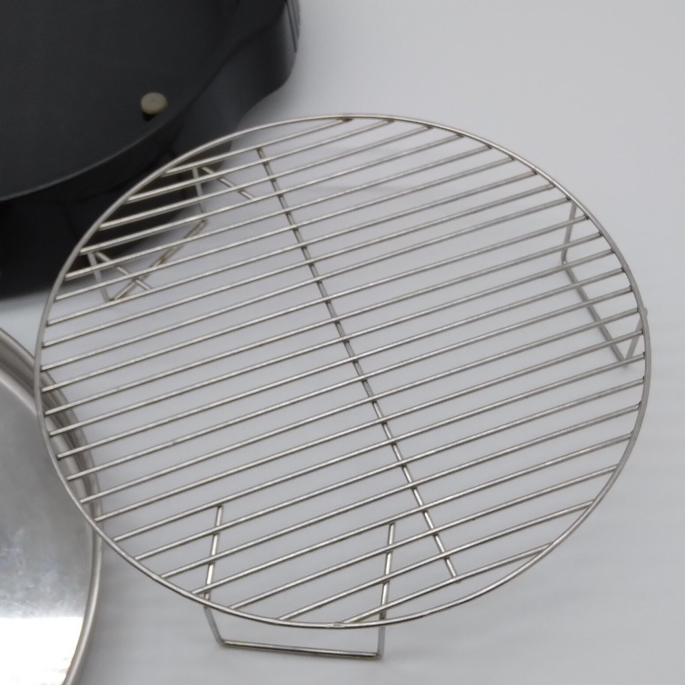 NuWave Pro Infrared Oven Replacement Base + Stainless Drip Pan Black Model 20321