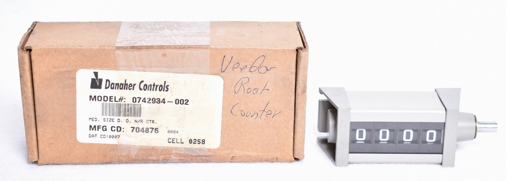 Danaher Veeder-Root Counter 0742934-002