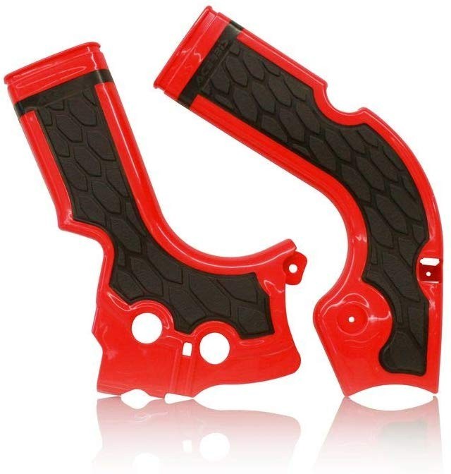 Acerbis X-Grip Frame Guards Black/Red #2736331018