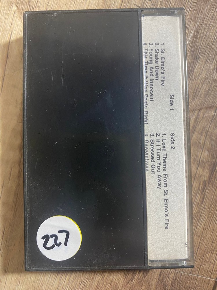 John Parr St. Elmo's Fire Cassette Dolby System Stereo