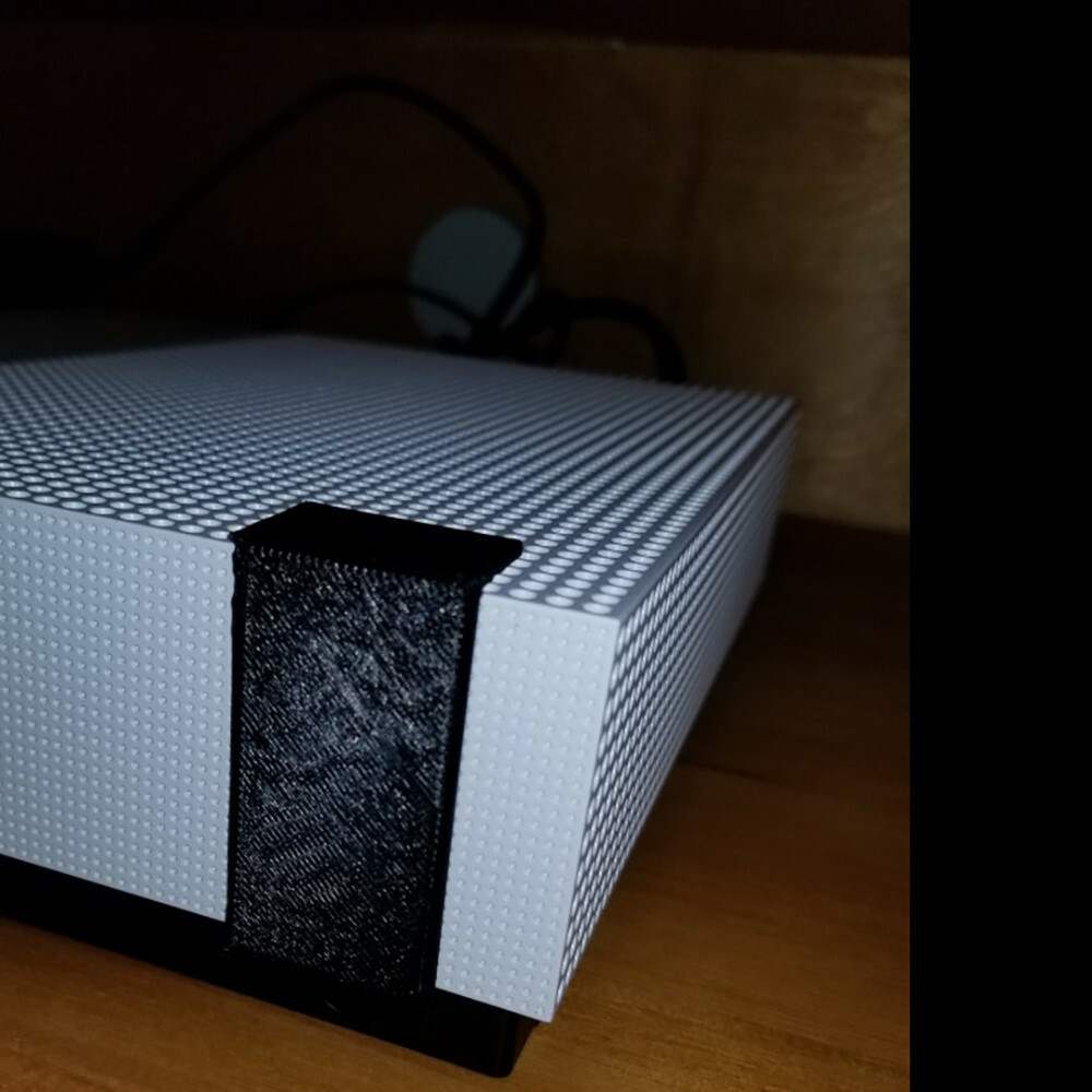 Microsoft Xbox One S Power Button Blocker Guard Press Proof Clip Stop LED System