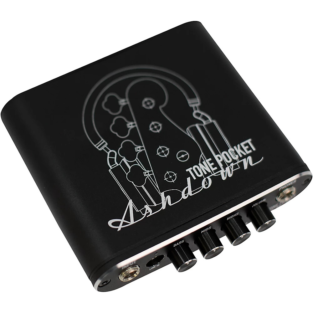 Ashdown Tone Pocket Bass Headphone Amplifier with D/A Conversion LN
