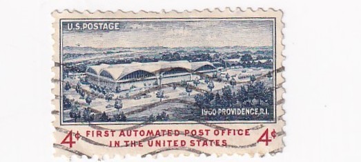 STAMP SCOTT 1164 "First Automated Post Office" 4 CENT 1960 USED - I
